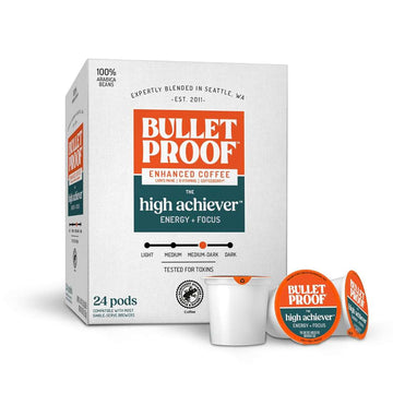 Bulletproof The High Achiever Single-Serve Pods, 24 Count