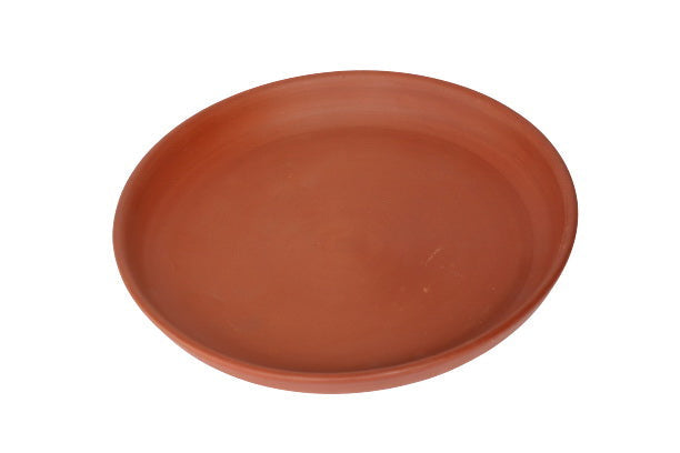 Terrakotta Clay Plates For Dinner Set Of 2 Plates