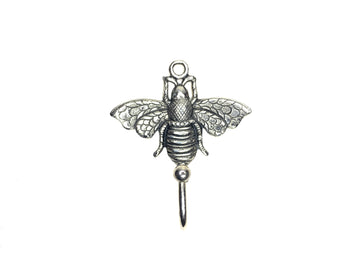 Handmade Recycled Aluminium Coat Hook- Bee