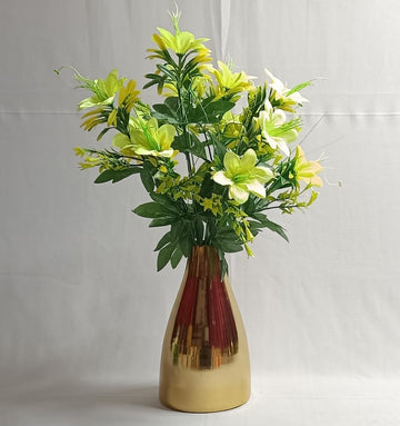 Gold Metallic Vase