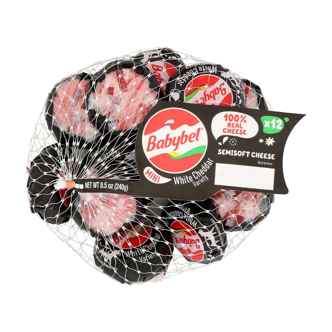 CHEESE BABYBEL WHiTe CHEDdar 12 Pack (8.5 oz)