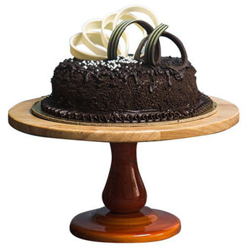 Handcrafted Wooden Cake Stand