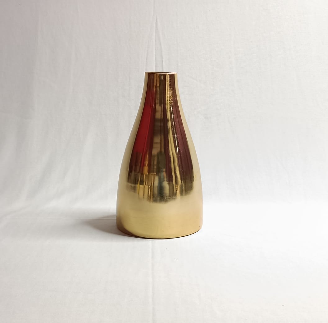 Gold Metallic Vase