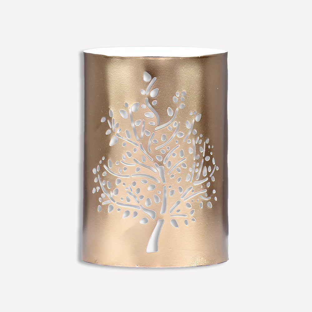 Tree Of Life Etching Candle Votive Holder