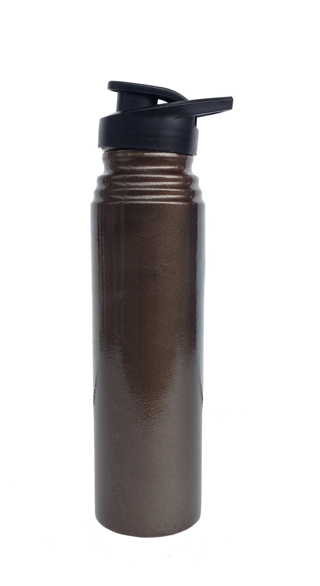 Pure Copper Wide Mouth Water Bottle With Sipper Lid 1000 Ml