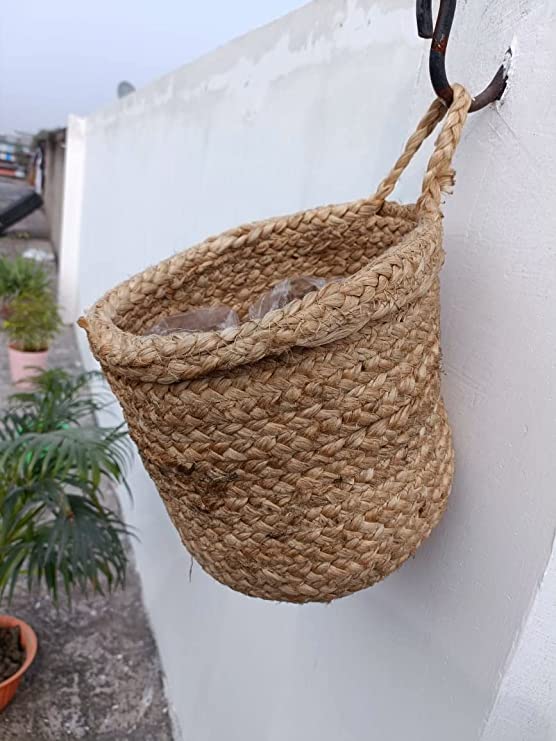 Jute Single Handle Basket