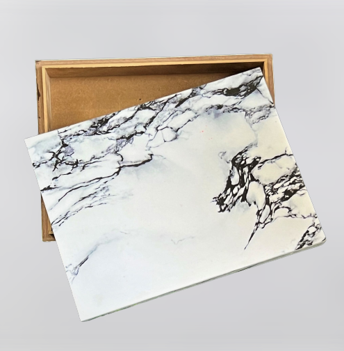 Marble Textured Resin Box