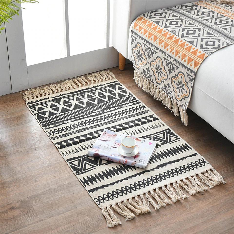 Monochrome Pattern Door Mat