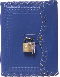 Handmade Leather Journal With Antique Lock