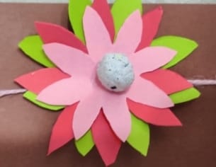 Bloom Multi Color Decor - Set Of 5 Assorted Flowers