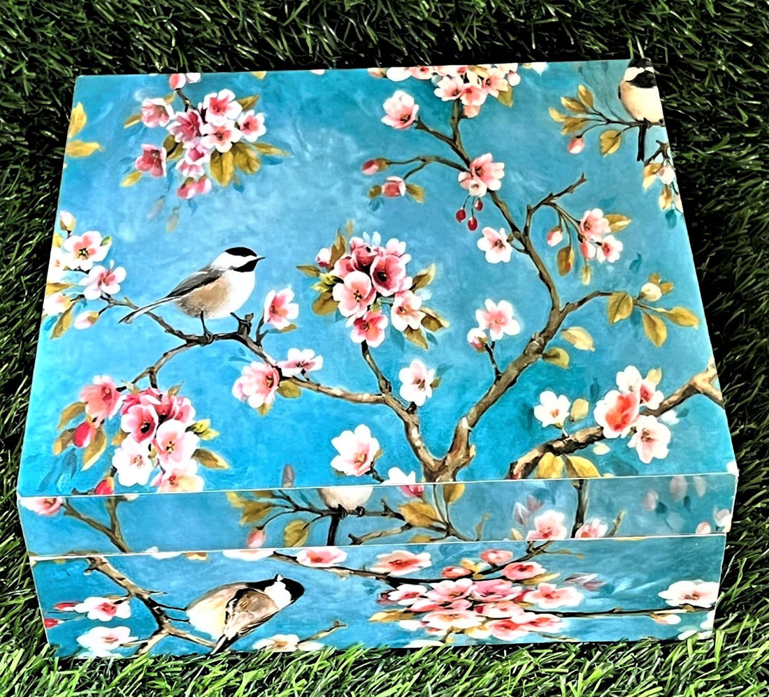 Cherry Blossoms Storage Box