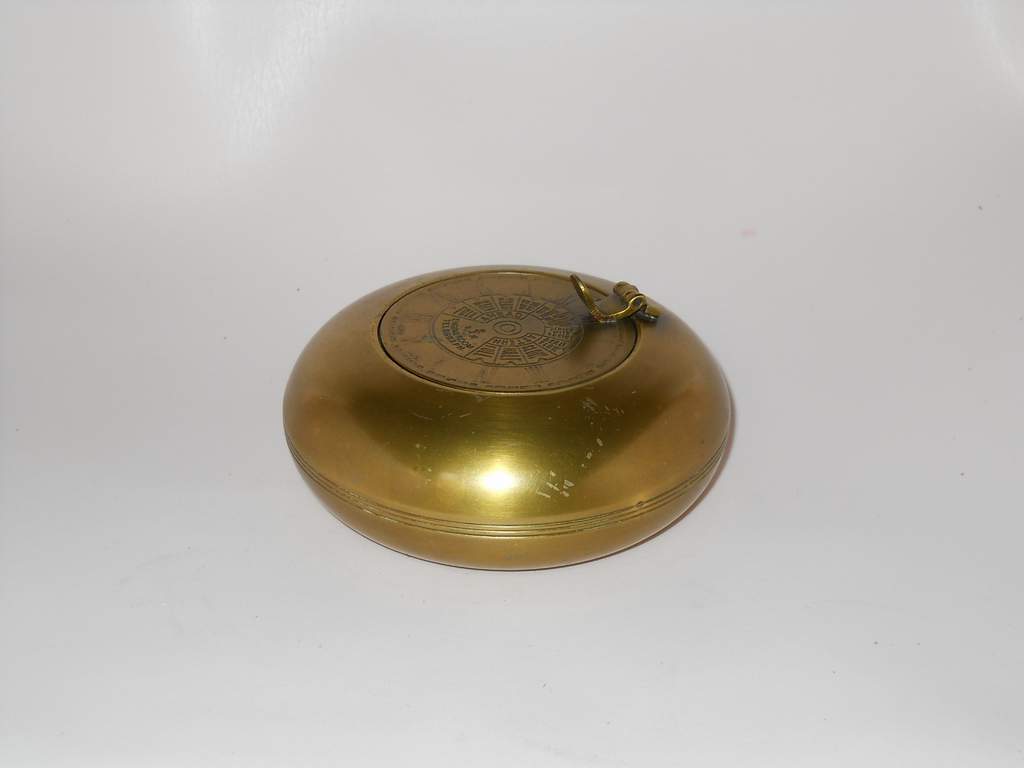 Polished Brass Pocket Ashtray