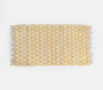 Cotton Chindi Yellow Rug