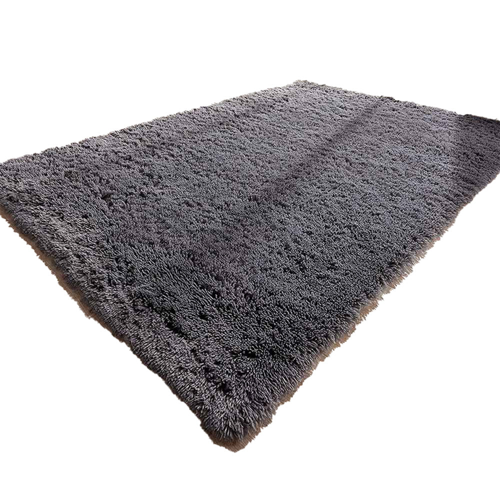 Soft Fluffy Fur Rug -grey