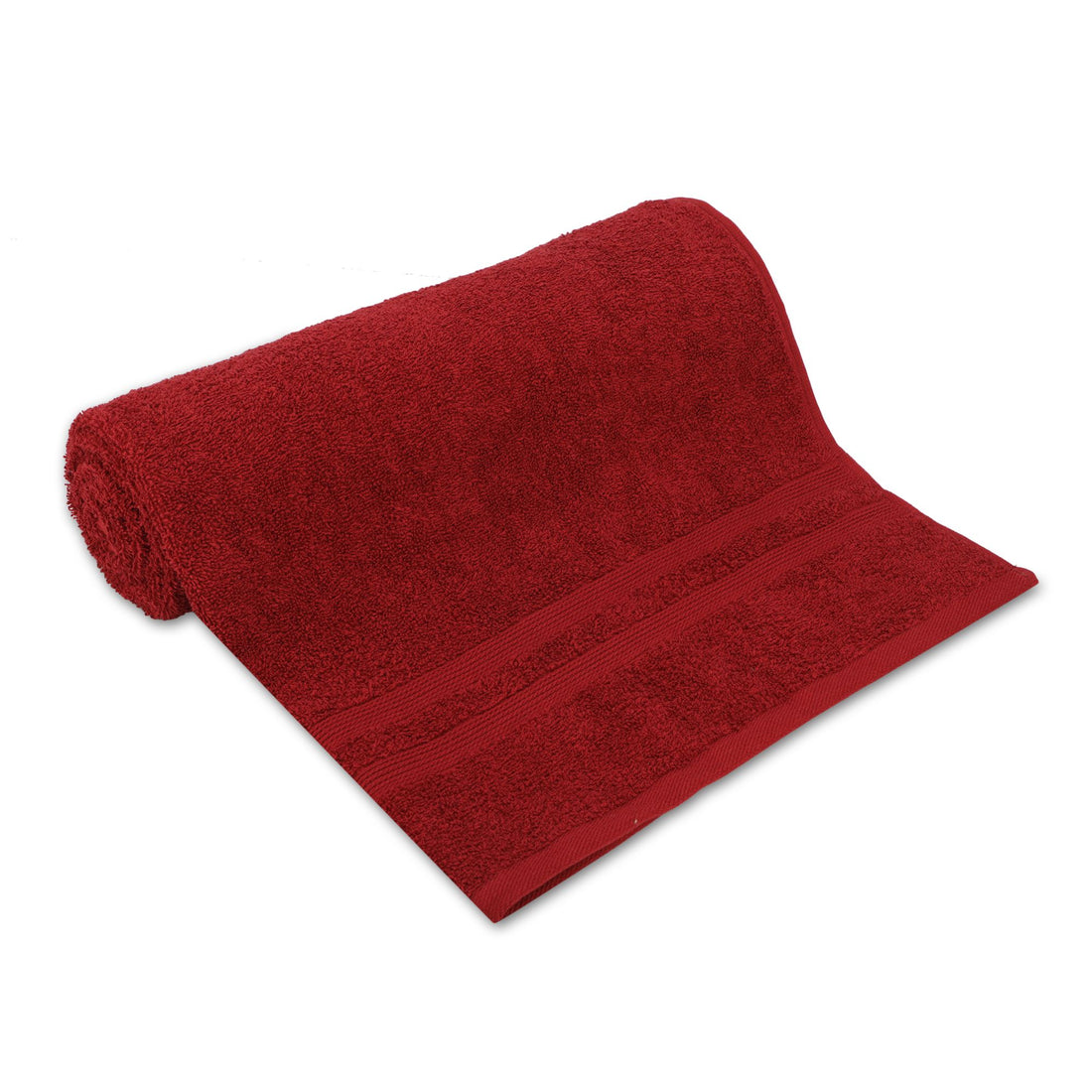 Lush & Beyond 500 GSM Bath Towel (Red)