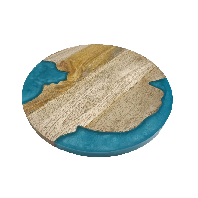 Wooden Chopping Board With Resin