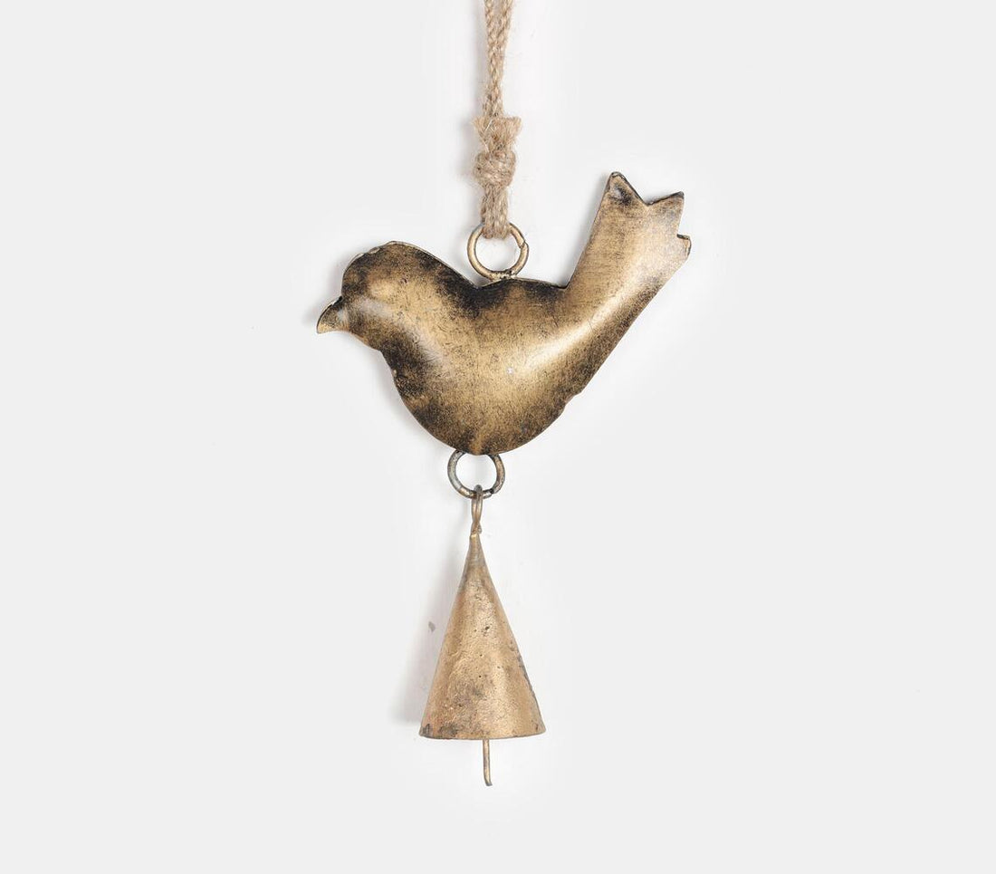 Handmade Double Sided Bird Hanging