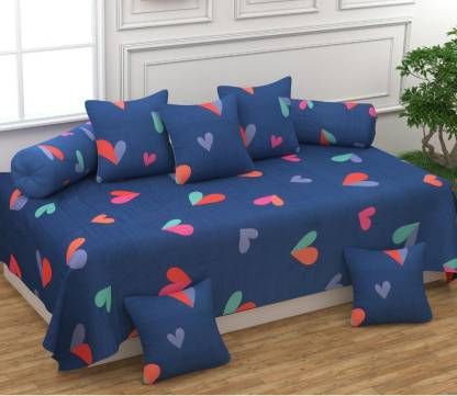 Single Bedsheet Glace Cotton Set Of 8