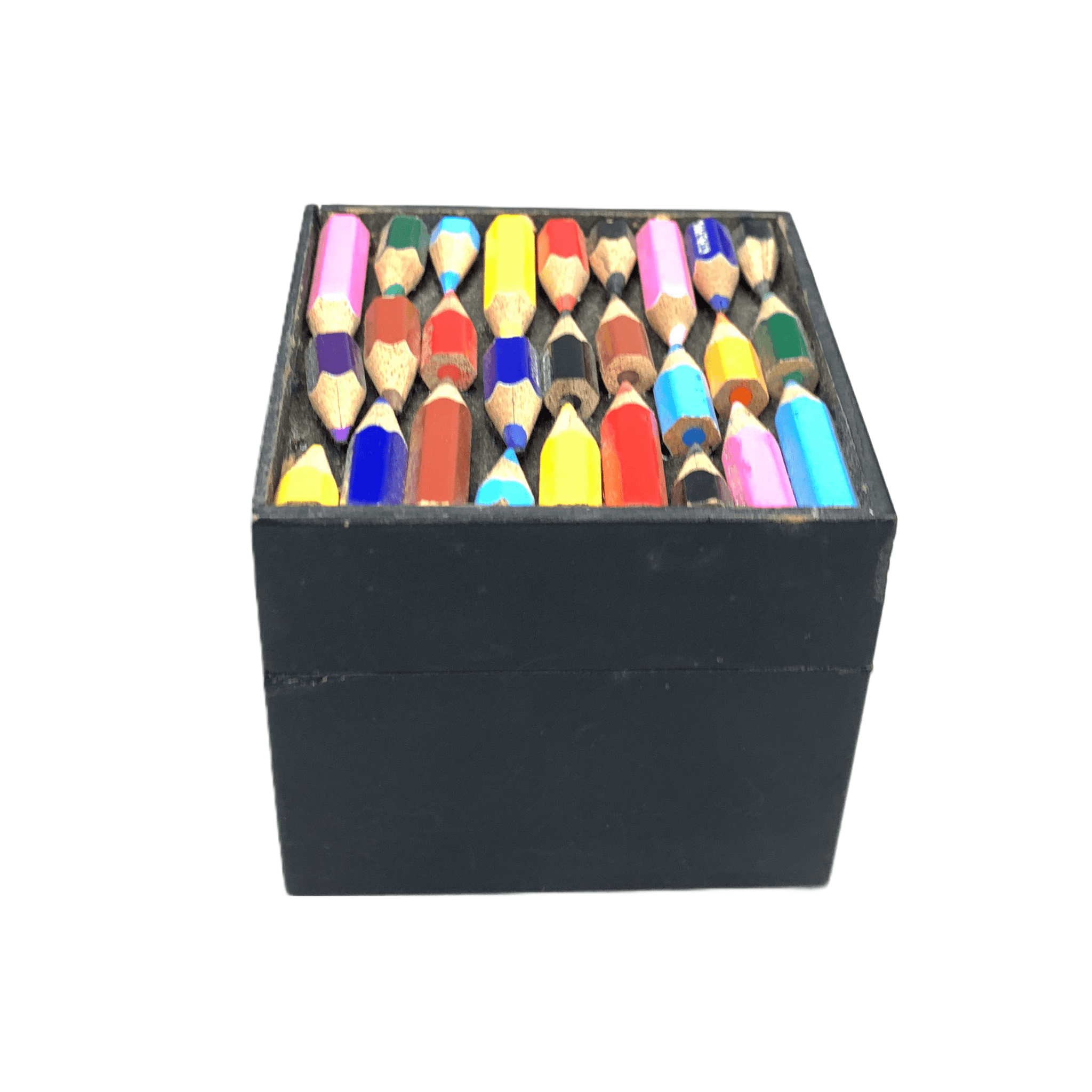 Handmade Color Pencil Small Square Box