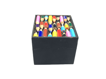 Handmade Color Pencil Small Square Box