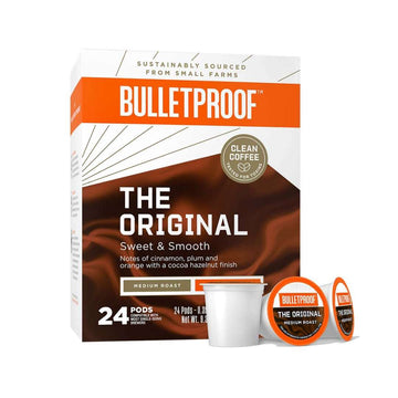 Bulletproof Original Medium Roast Single-Serve Pods, 24 Count