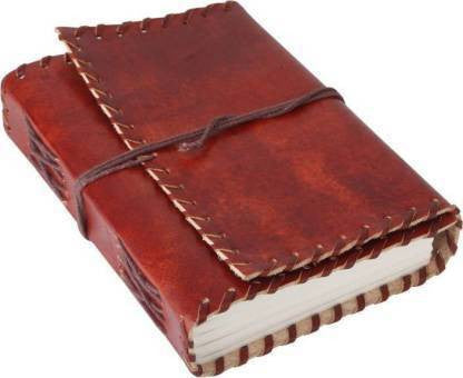 Handmade Leather Journal With Long Flap And Salu Silai