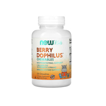 NOW Foods Supplements, BerryDophilus™ 120 chewable