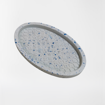 Oval Tray - Terrazzo