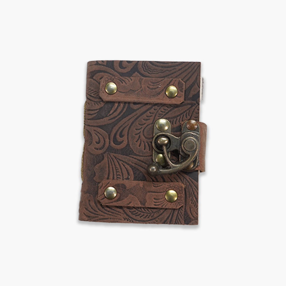 Travel Friendly Mini Leather Journal