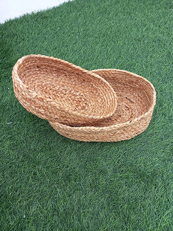 Set Of 2 Oval Fruits Basket