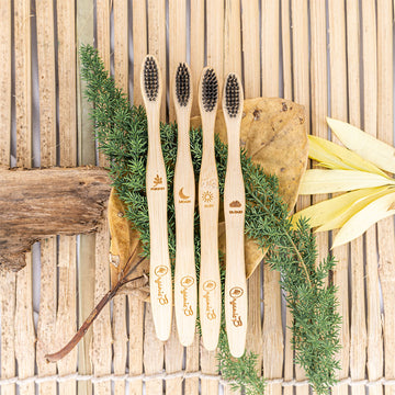 Charcoal Bamboo Toothbrush