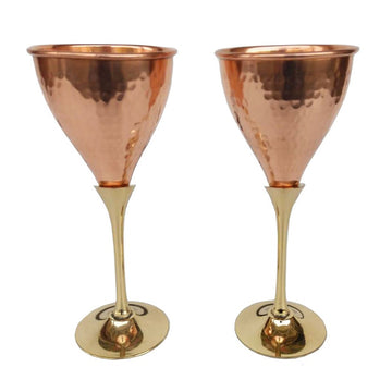 Pure Copper Wine Goblets