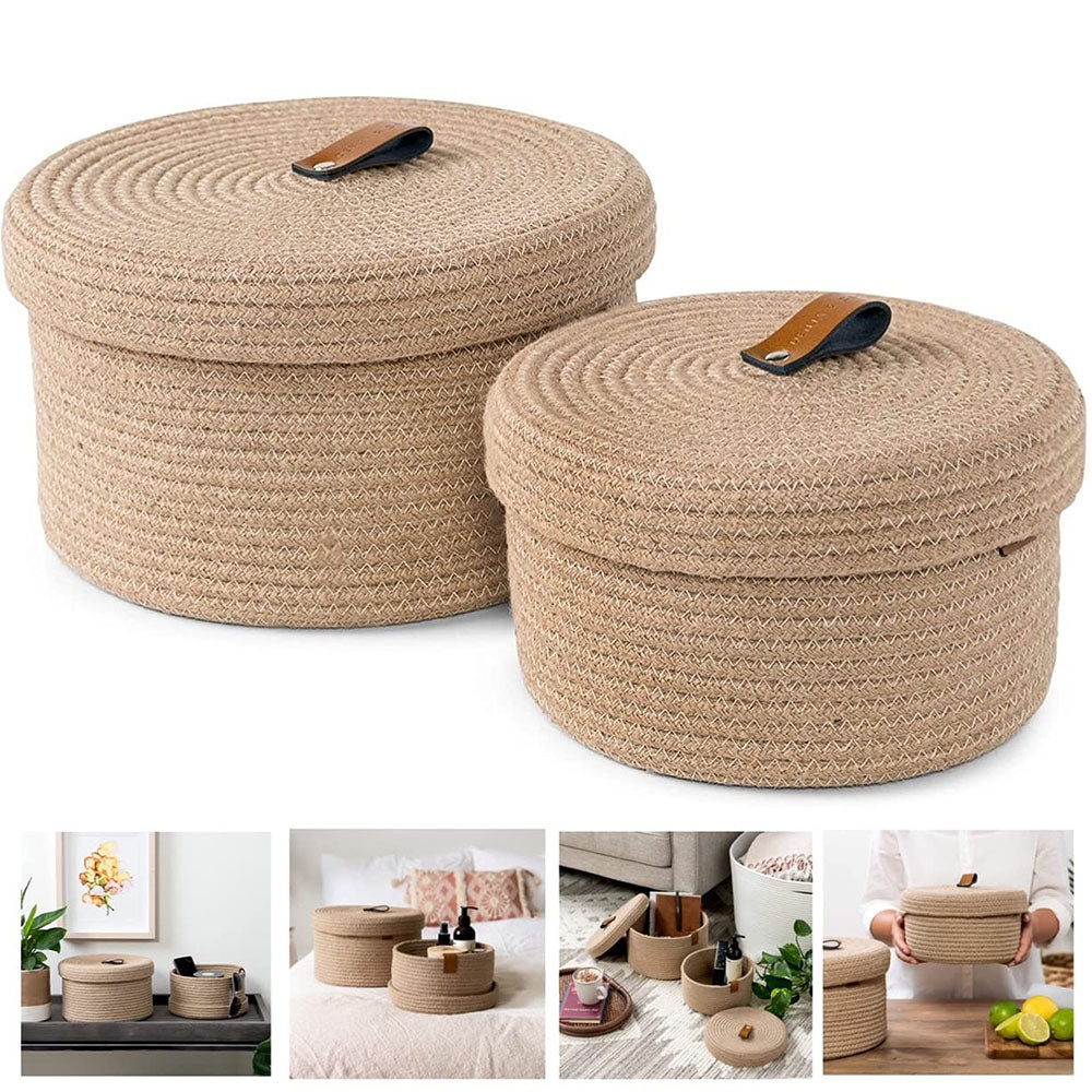 Jute Basket - Set Of 2