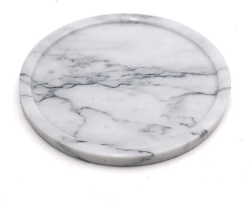 Circular Marble Vanity Tray