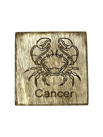 Cancer - Laser Etched Square Box