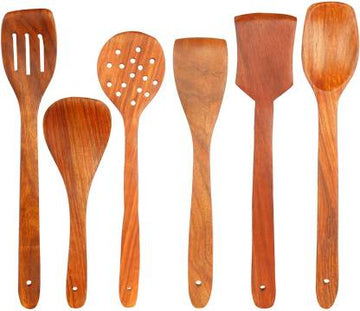 Acacia Wood Cooking Utensil Set