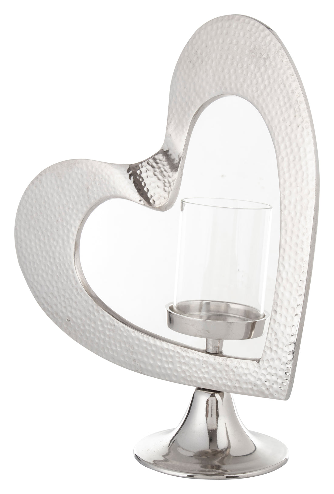 Candle Stand Heart Tilted