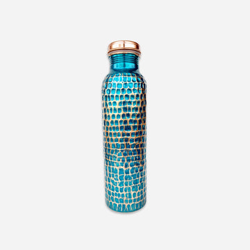 Copper Hand Hammered Bottle 950 Ml