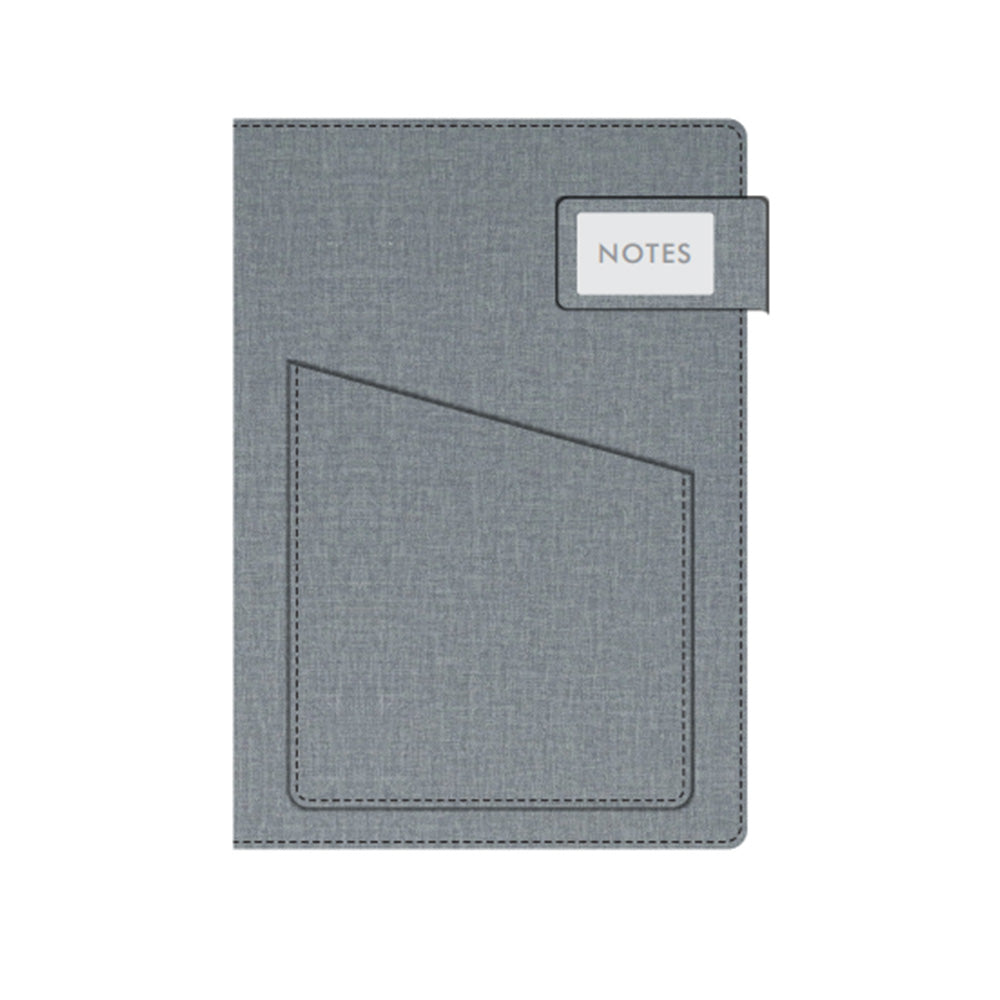 Hard Cover Pu Notebook With Magnetic Loop Closure