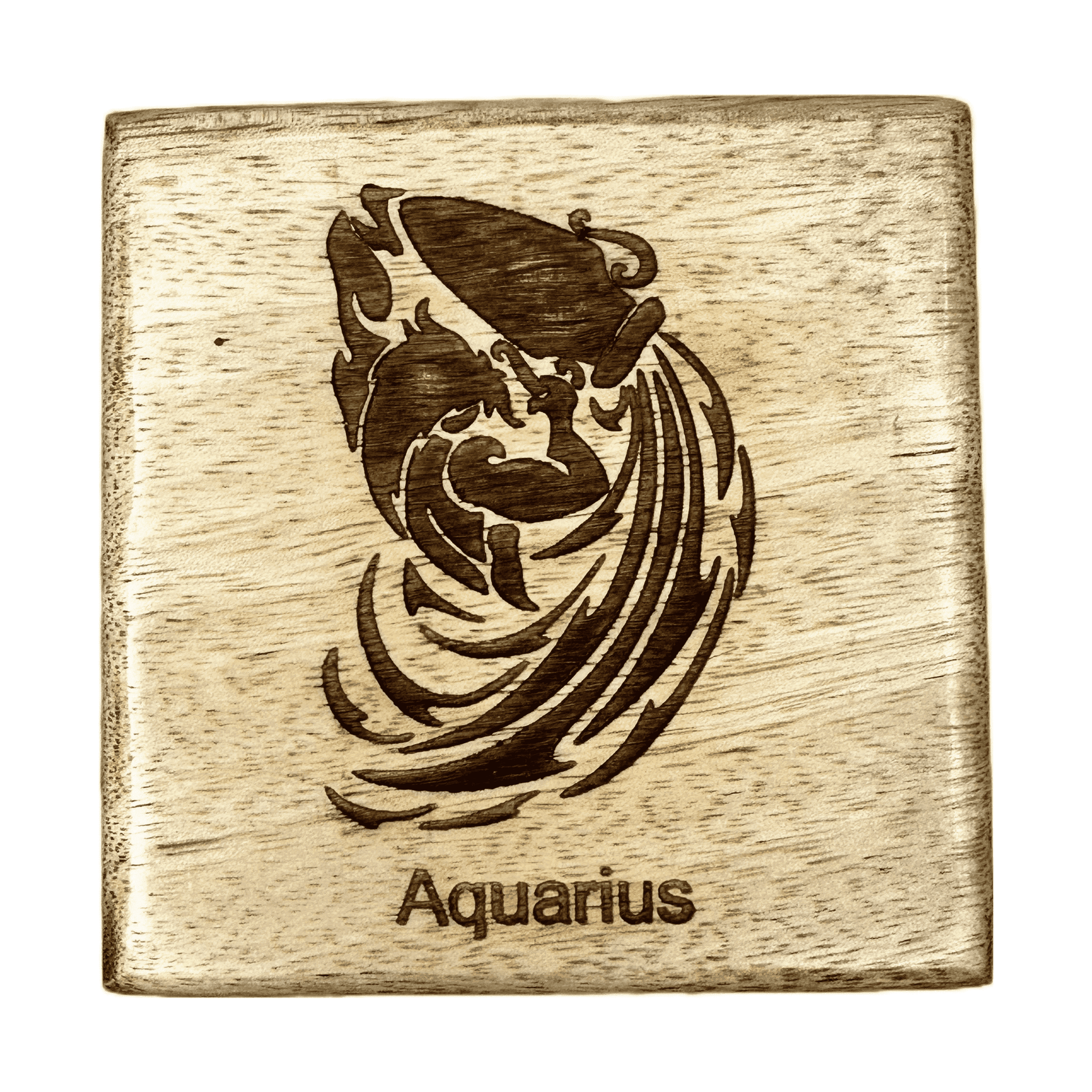 Aquarius - Laser Etched Box (small)