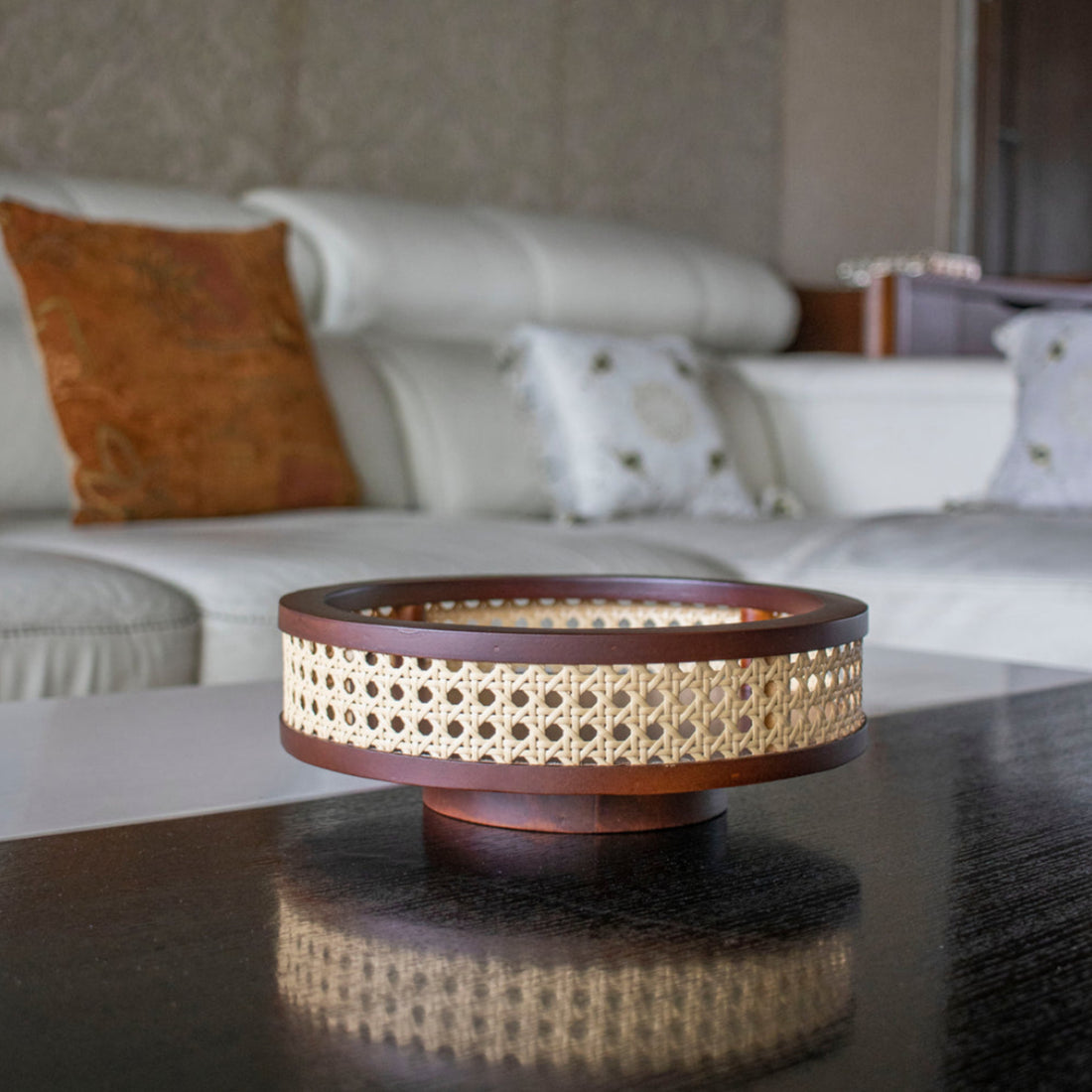 Cane Revolving Storage Tray