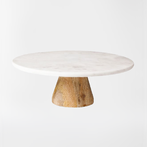 Marble Round Cake Stand