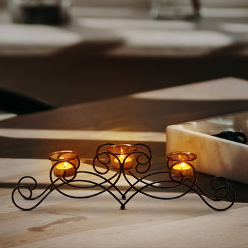 Tea Light Holder - Wave