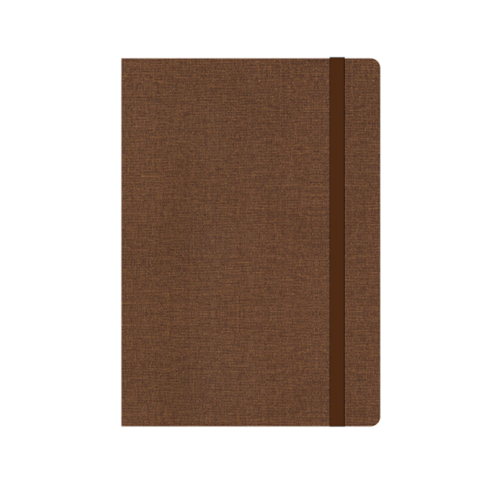 Hard Cover Pu Notebook With Elastic Band