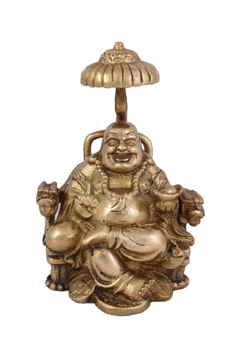 Laughing Buddha - 7 Inch (Gold)
