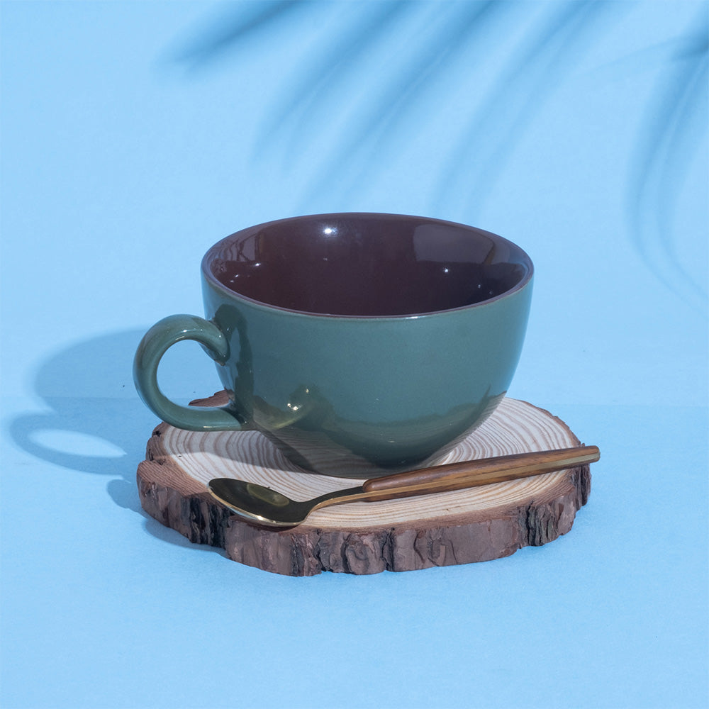 Olive Green Soup Bowls