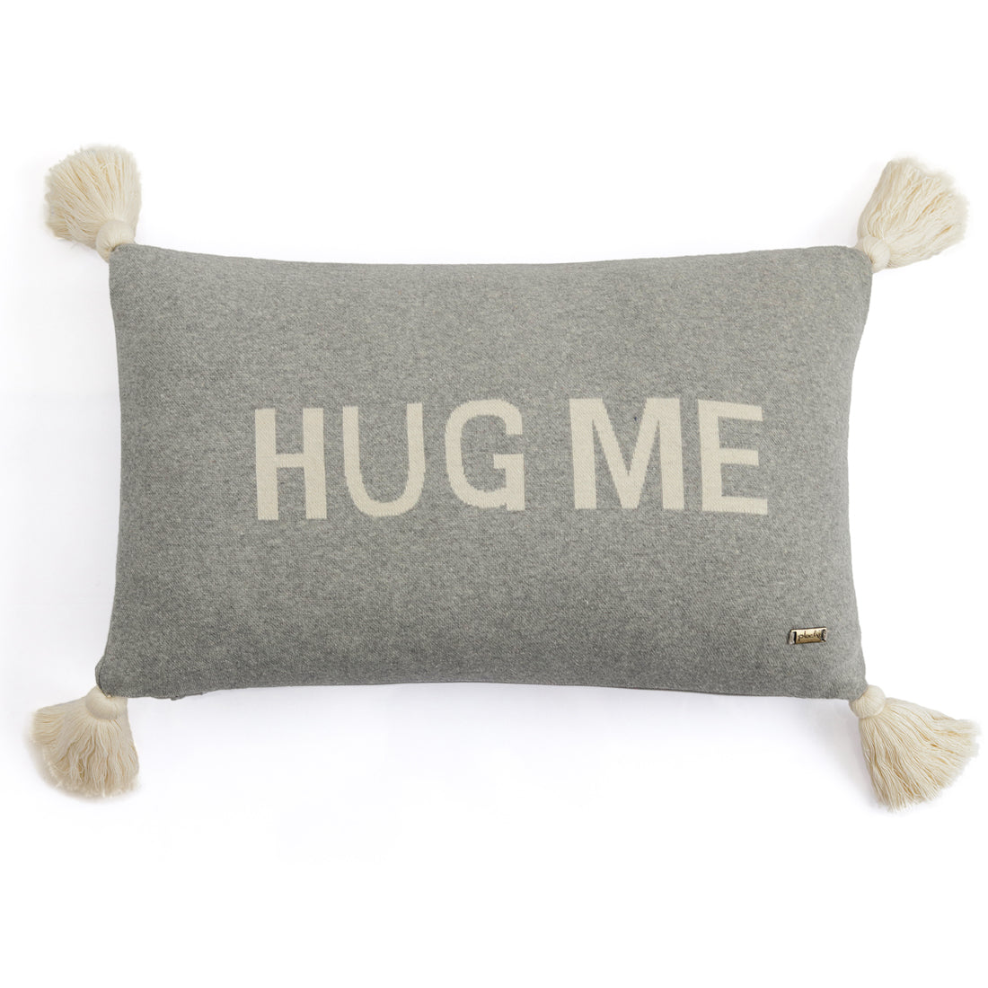 Hug Me Cotton Knitted Cushion Cover