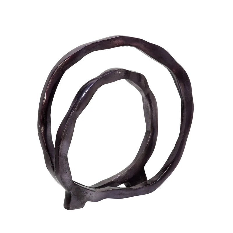 Aluminium Abstract Ring Knot