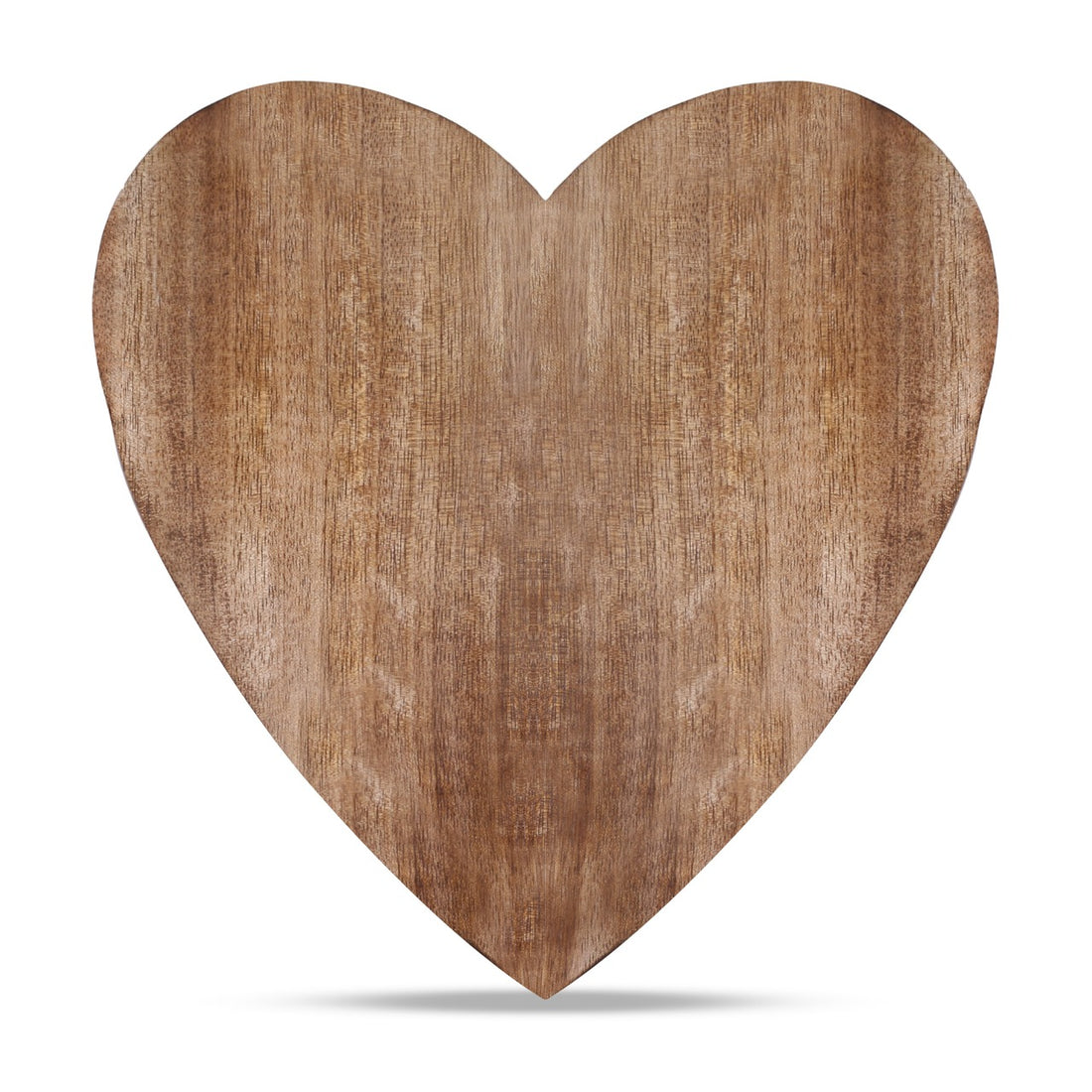 Wooden Heart Serving Platter