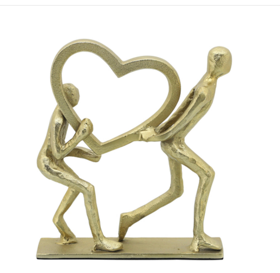 Aluminium Love Bird Figurine